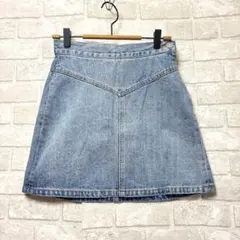 マウジー デニムスカート S 美品 綿100 カジュアル 着回し ギャル