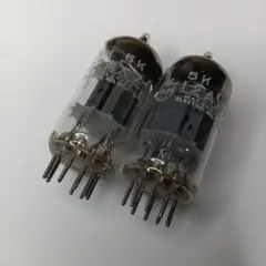 【中古】ナショナル 12AX7(T) 真空管 2本セットのサムネイル