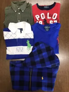 ポロラルフローレン100センチ〜　5枚セット