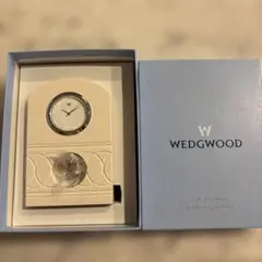 WEDGWOOD 置時計 ホワイト　保証書付き