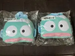 ハンギョドン1番くじ　顔型ポーチ2個