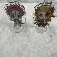 鬼滅の刃　ここみえアクリルフィギュア　 煉獄杏寿郎&猗窩座