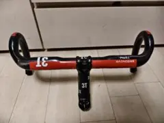 3T Ergonova Team カーボンハンドル 380mm ステム付き - メルカリ