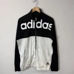 00s/vintage/黒/アディダス デカロゴ y2k