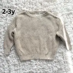 【金まで】hunter + rose Oat Flecked ニット 2-3y