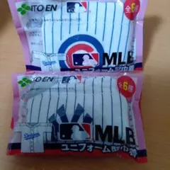 MLB ユニフォーム型巾着 2点セット 伊藤園 カブス ヤンキース ニューヨークのサムネイル