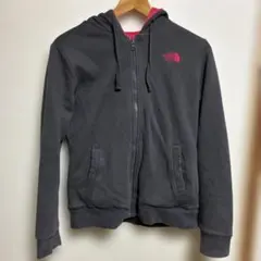 THE NORTH FACE リバーシブルパーカー グレー 赤