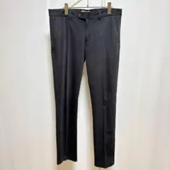 グローバルワーク ストレッチチノパンツ ブラック 大きいサイズ XL