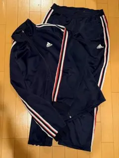 adidas アディダス　JD2002セットアップ　ジャージ上下ネイビー紺色　S