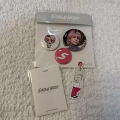 Snow Man　ポップアップ 缶バッチ　フォトカ 台湾　台北　佐久間大介