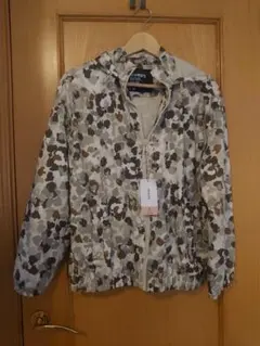 カモフラージュ フード付きジャンパー S