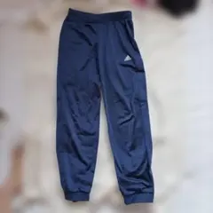 adidas キッズ ロングパンツ ジャージネイビー 150