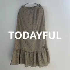 【大幅値下げ】TODAYFULトゥデイフル ロングスカート