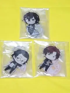 文豪ストレイドッグス×アニカフェ　太宰&織田作&坂口　アクスタ