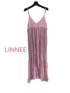 ★【春夏】LINNEE クリンクルキャミワンピース★