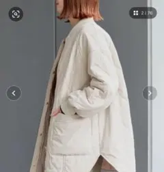 B.C STOCK 保温 / リブ付き中綿ブルゾン