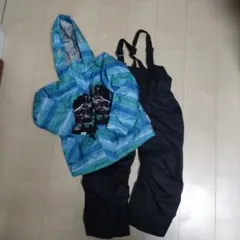 スキーウェア　上下セット　130 VAXPOT　手袋付