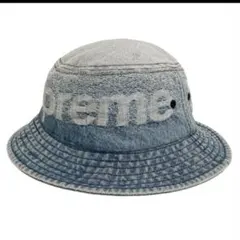 クマニート様専用 Supreme バケットハット デニム ブルー 青 - メルカリ