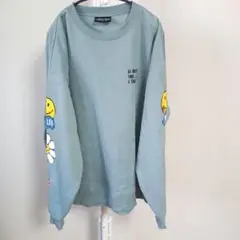SMILEY FACE スウェット 裏起毛