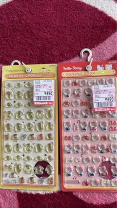 【正規品】サンリオ ボンボンドロップシール ミニ2枚
