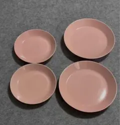 フランフラン ピンク 食器セット 4枚