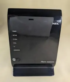 初期化済　NEC Aterm WG2600HP2 無線LANルーター　管3114のサムネイル