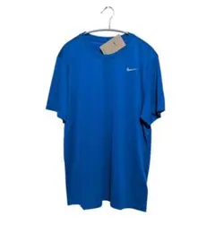【新品】NIKE Dri-FIT フィットネス Tシャツ メンズXL ブルー