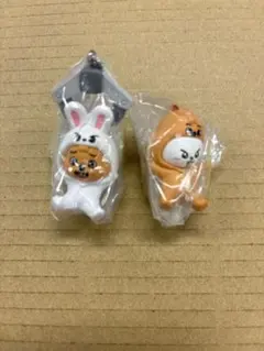 SKZOO つまんでつなげてますこっと　リービット ハンクオッカ ガチャ