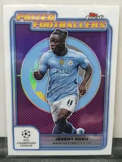 topps finest 2024/25　ドク　インサート　シティ