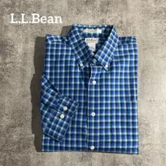 L.L.Bean チェックシャツ トラディショナルフィットLサイズ古着