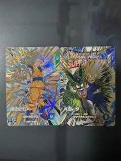 ドラゴンボールスーパーダイバーズ EX4-002 EX4-001 ベジータ　悟空