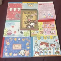 い*ご様 平成レトロ　メモ帳　8冊セット