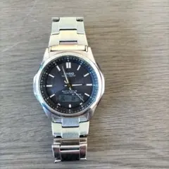 稼動 CASIO Wave Ceptor WVA-M630 電波ソーラー 黒文字