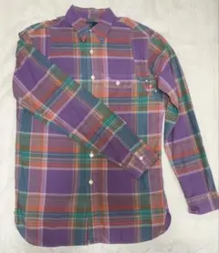 【美品】Polo Ralph Laurenのヴィンテージ調サファリ メンズシャツのサムネイル