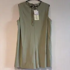 新品　しまむら　プールなどに　サロペット　Lサイズ