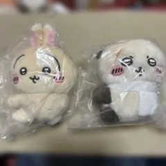 ちいかわ　クリップぬいぐるみ② うさぎ&ラッコ