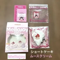 Mellojoy いちごショートケーキスライス　スクイーズ　ムースクリーム