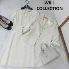 新品タグ付　WILL COLLECTION　ワンピーススーツ　セレモニー　日本製