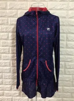 フィラ　ジップアップ　パーカー　Mサイズ　水玉