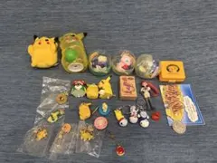 レトロ　当時物　ポケモン キーホルダー ぬいぐるみ　フィギュア　タウンマップ　他