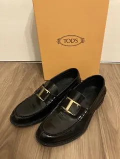 EC129C TOD'S レザーローファー 37 約23.5cm ブラック EC129C TOD'S レザーローファー 37 約23.5cm ブラック - メルカリ