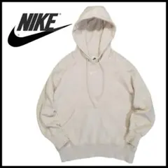 M/古着 NIKE NIKE パーカー 刺繍 ロゴマーク レディース