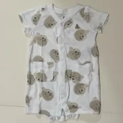 【新品未使用】GAP ブラナンベア 半袖ロンパース ホワイト 60cm
