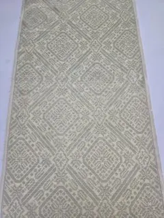 【24時間以内発送】着物 白大島紬 一元式 洗い張り 着分 正絹 大島紬