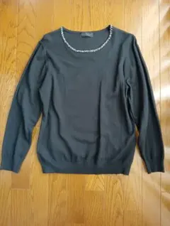 セーター　レディース　LL　ブラック