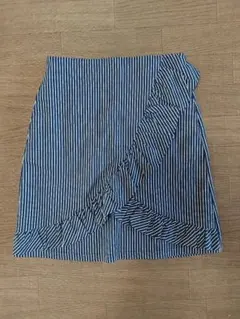 ☆新品未使用☆Ray Cassin フリル ストライプ タイトスカートのサムネイル