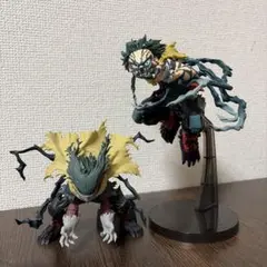 ヒロアカ　黒デク　オーバーレイ　緑谷出久 フィギュア 2体セット　プライズ