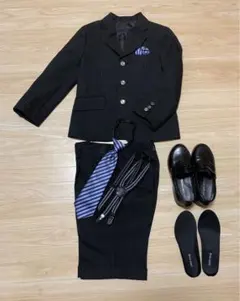 ミチコロンドン　キッズ　スーツ　革靴　ローファー　フォーマル