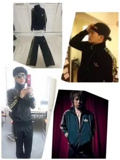 アディダス オリジナル　ジャージ S ゴールド　上下 セットアップ adidas