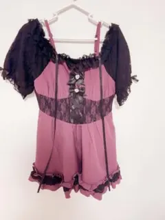 値下げ中♡夢展望 DearMyLove シャーリングバストレースアップワンピース